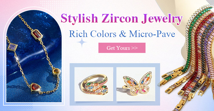 Stylish Zircon Jewelry