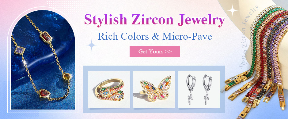 Stylish Zircon Jewelry